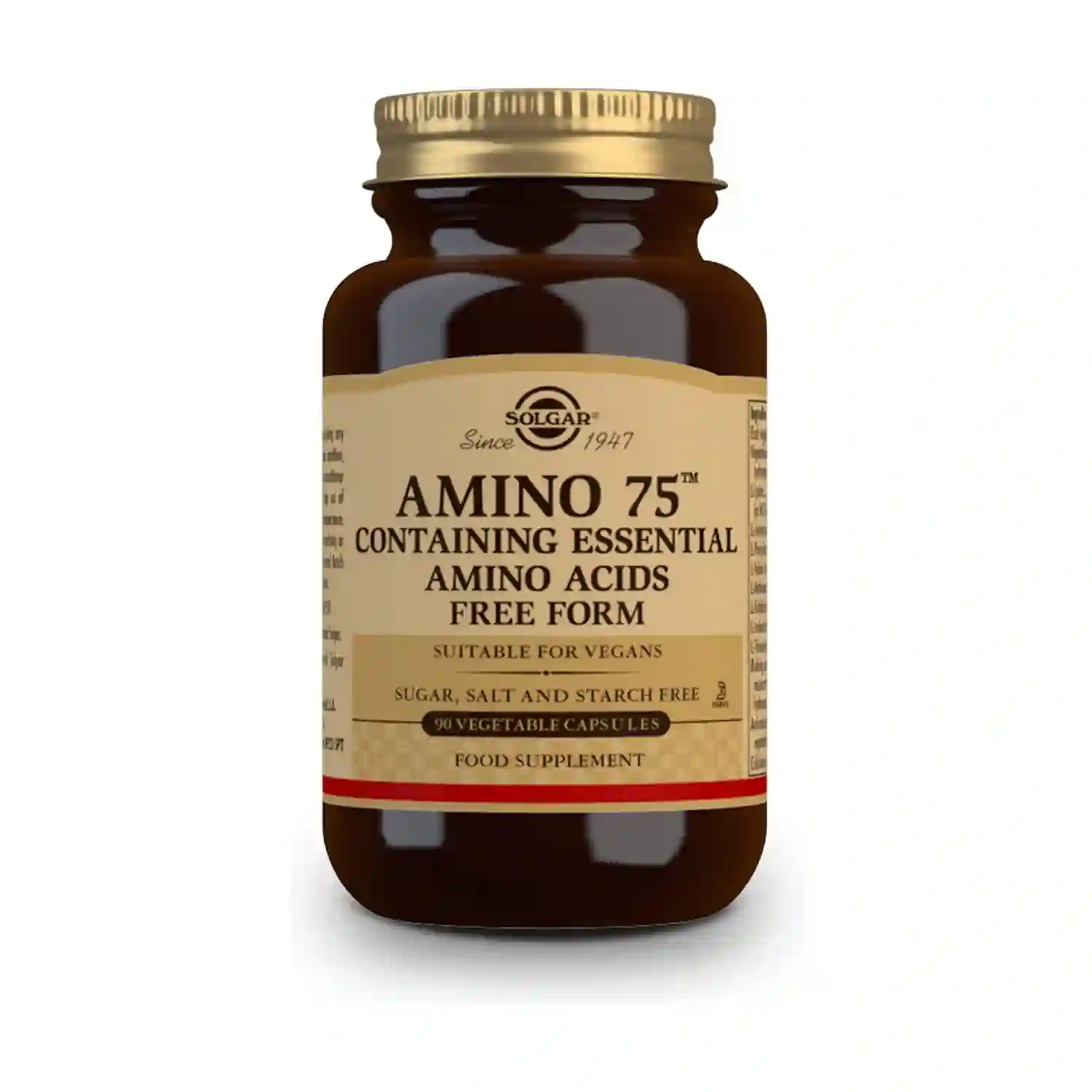 SOLGAR AMINO 75 AA Free Form 90 Capsules