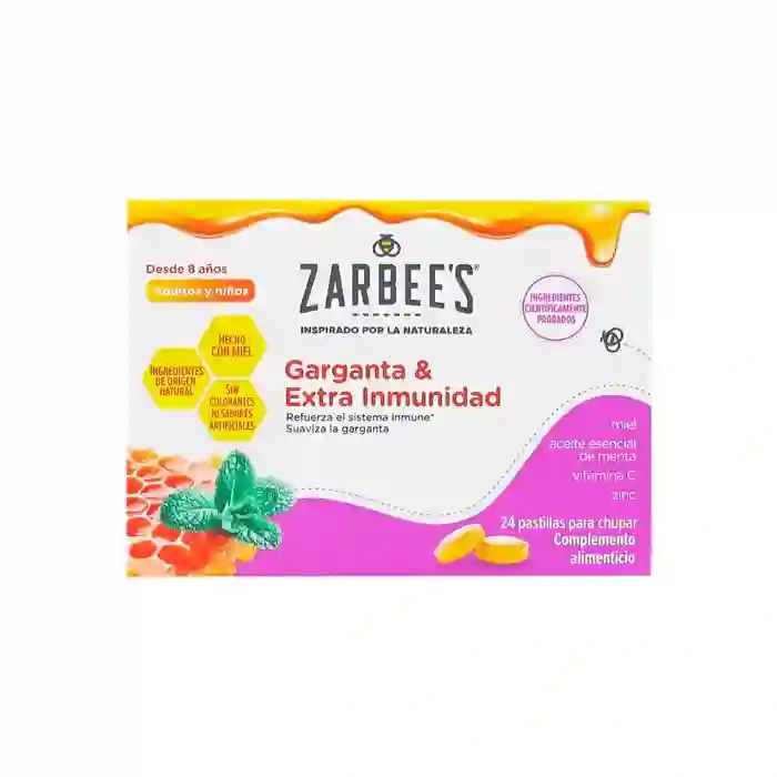 Zaparbe's throat and extra immunity 24 pills to suck