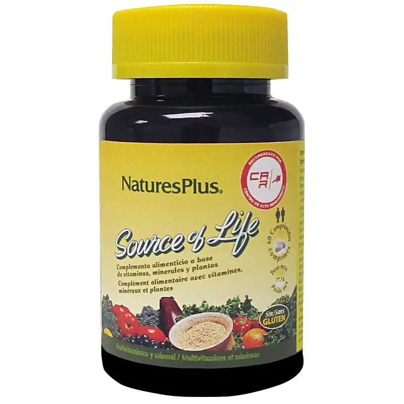 Natures Plus Source of Life Multivitamin 60 tablets