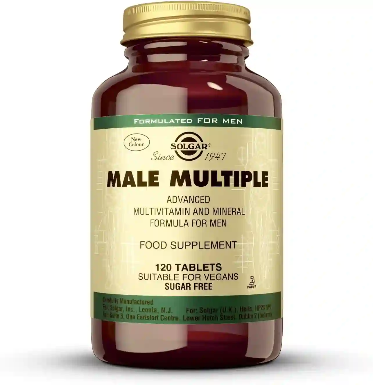 SOLGAR MULTIPLE MALE 120 TABLETS