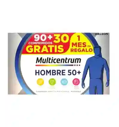 Multicentrum Hombre 50+ 90 Comprimidos + 30 Comprimidos