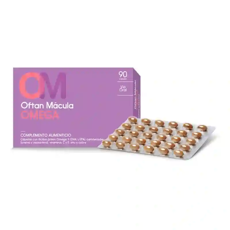 OPTAN Macula Omega 90 Capsulas