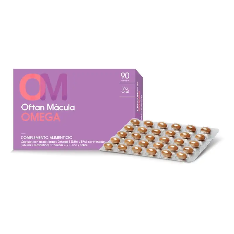 OPTAN Macula Omega 90 Capsulas