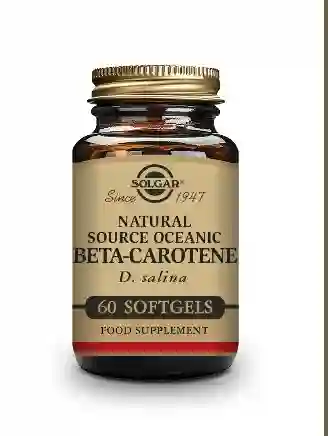 Solgar beta-carotene 60 soft capsules