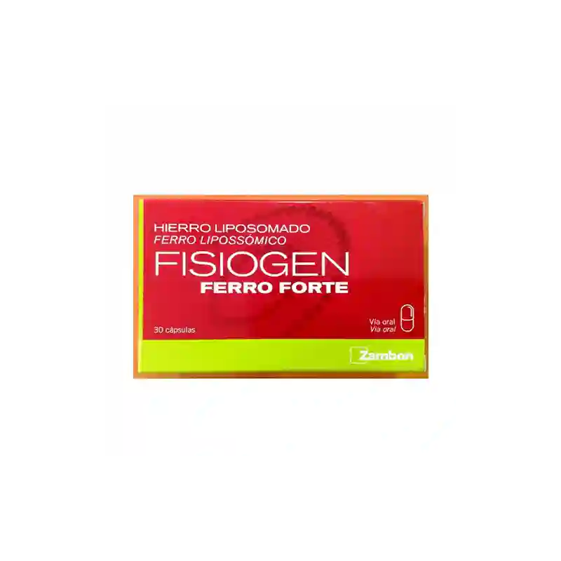 Physiogen Ferro Forte 30 Capsulas