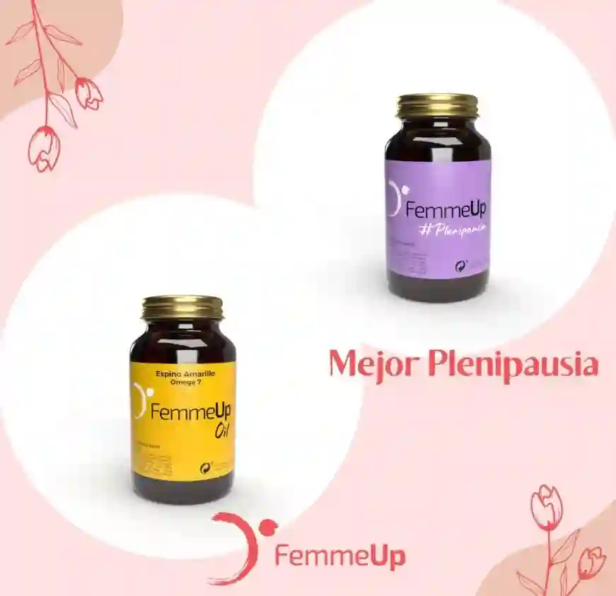 Femmeup Oil 110 Pearls + Plenipause 60 Capsules DUPRO!