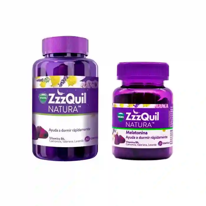 ZZZQUIL NATURA METHONINA 90 GOMBOLAS FLAVOR FLORES DEL BOST