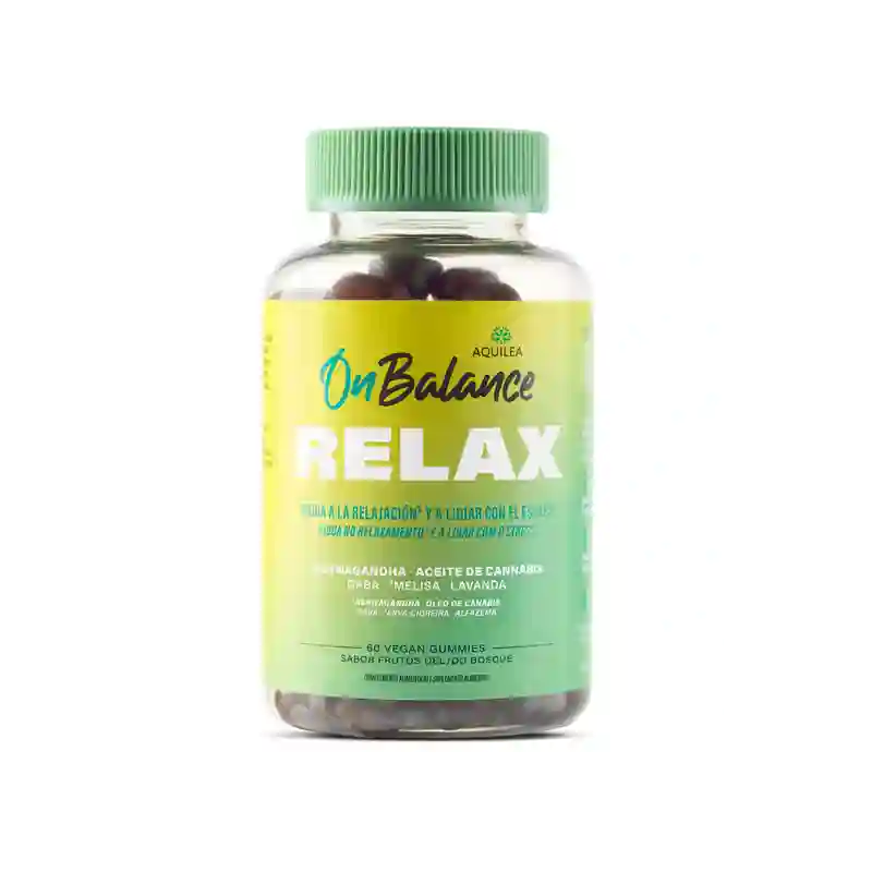 Aquilea Onbalance Relax 60 Gomolas Frutos del Bosque