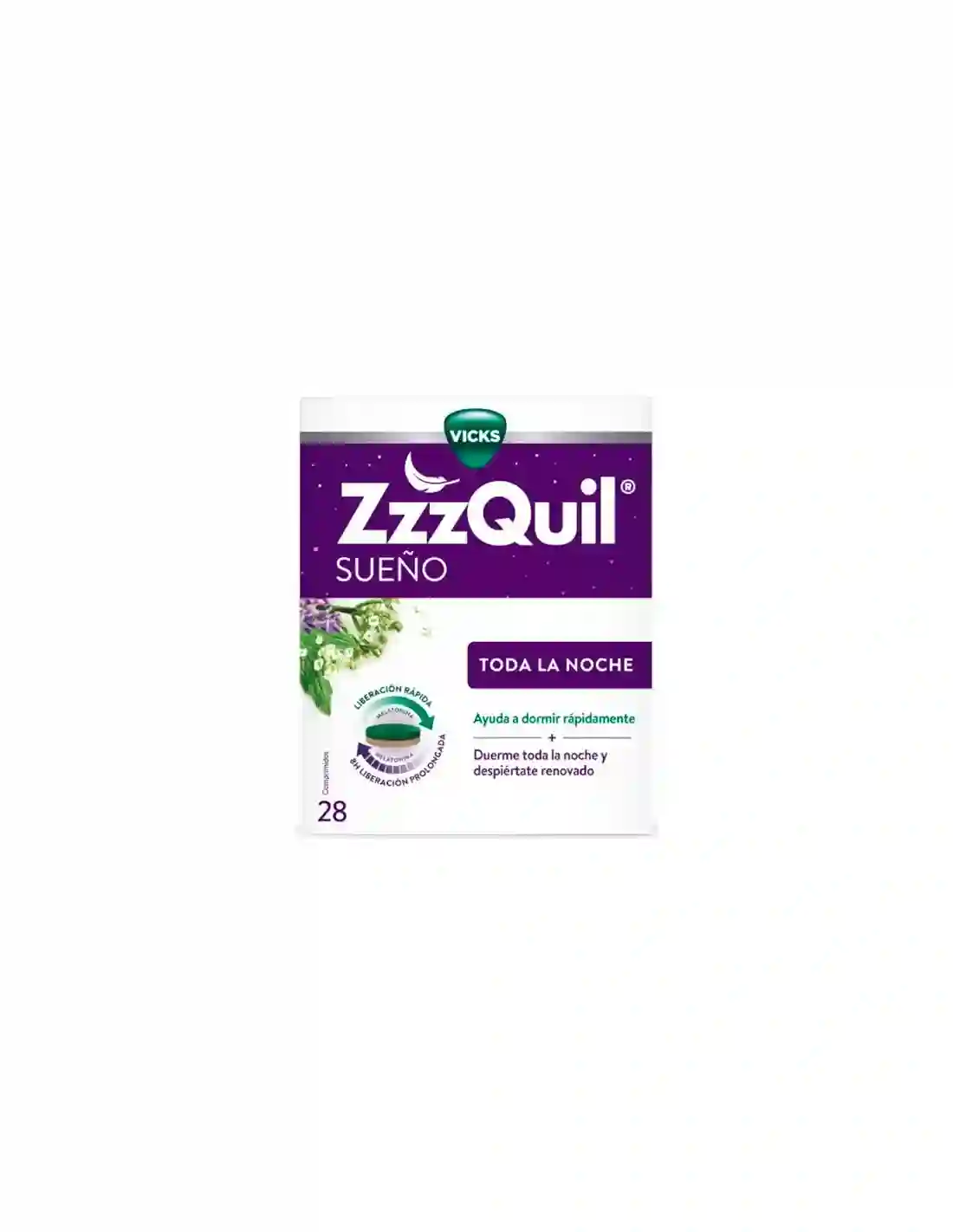 ZZZQUIL DREAM ALL NIGHT 28 tablets