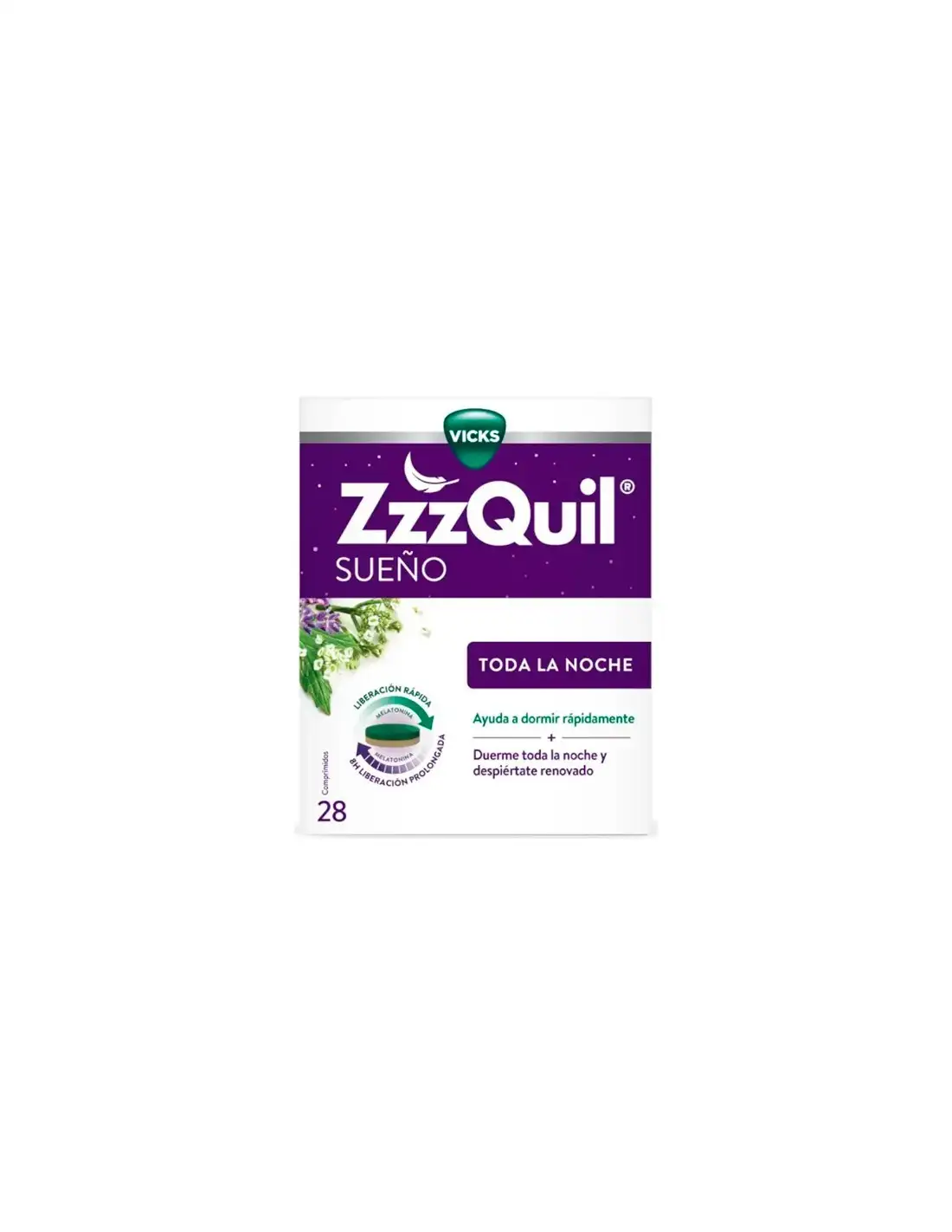 ZZZQUIL DREAM ALL NIGHT 28 tablets