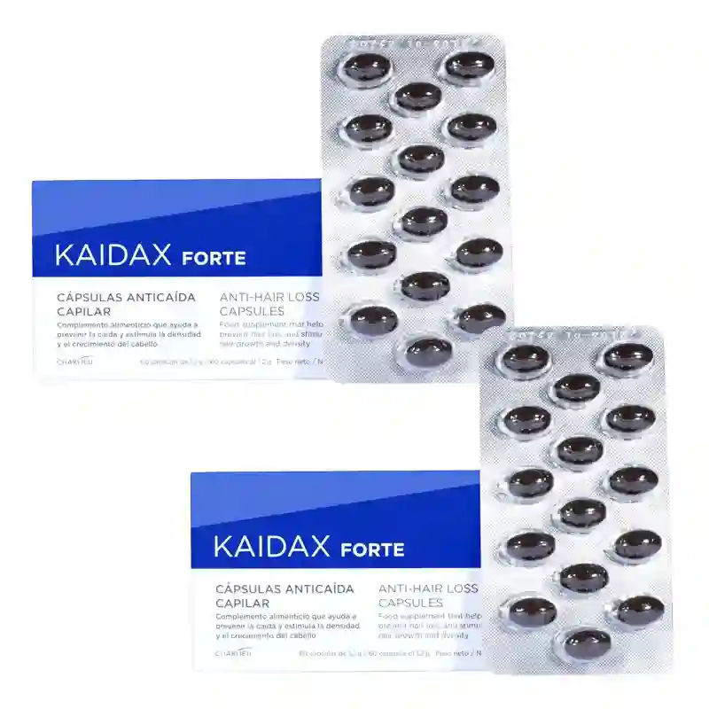 Kaidax Forte Dute! 2x60 Capsules 4 months of treatment!