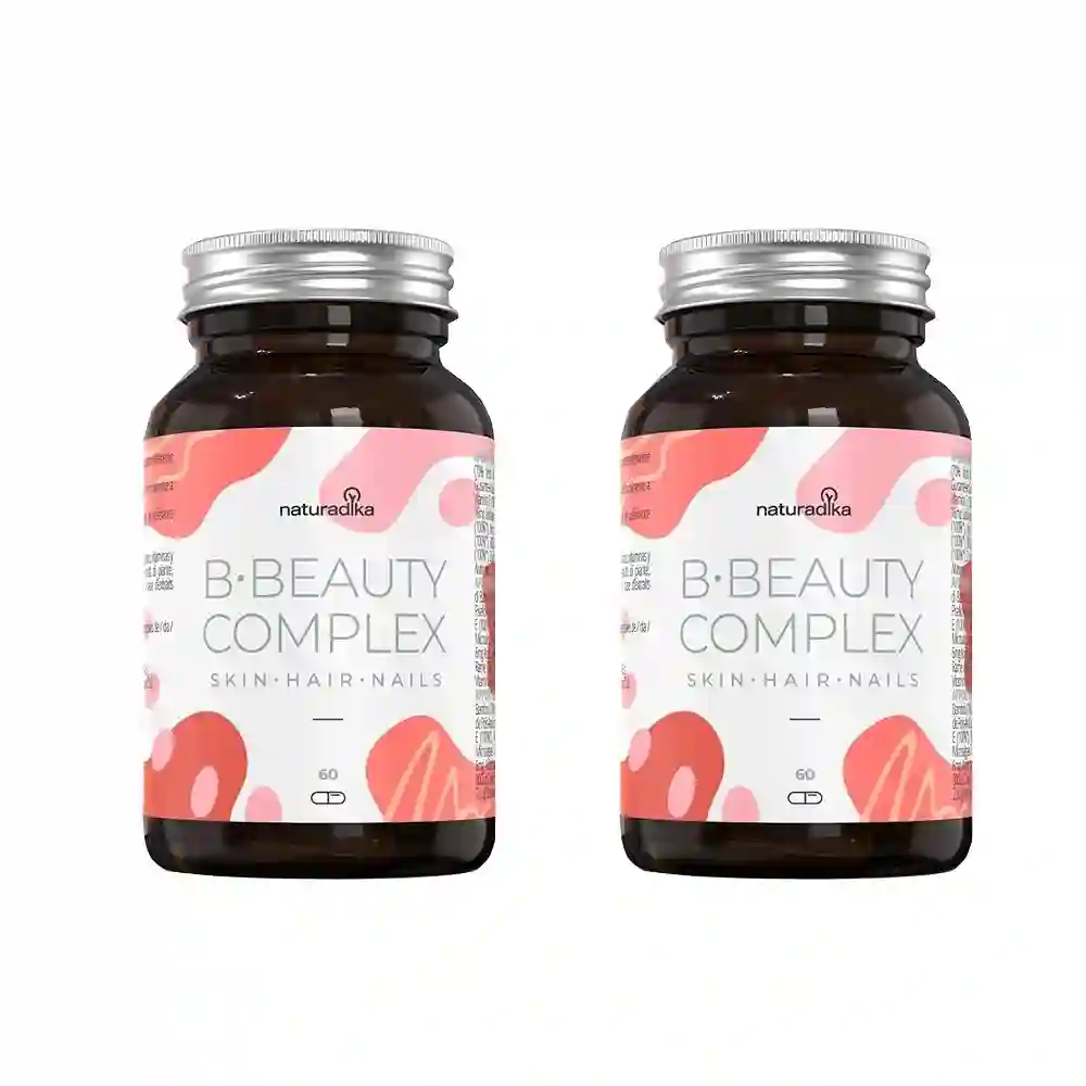 Naturadika B · Beauty Complex 2x60 Capsules Dure!