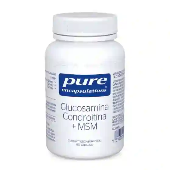 Pure encapsulations Glucosamine Condroitin + MSM 60 Capsules