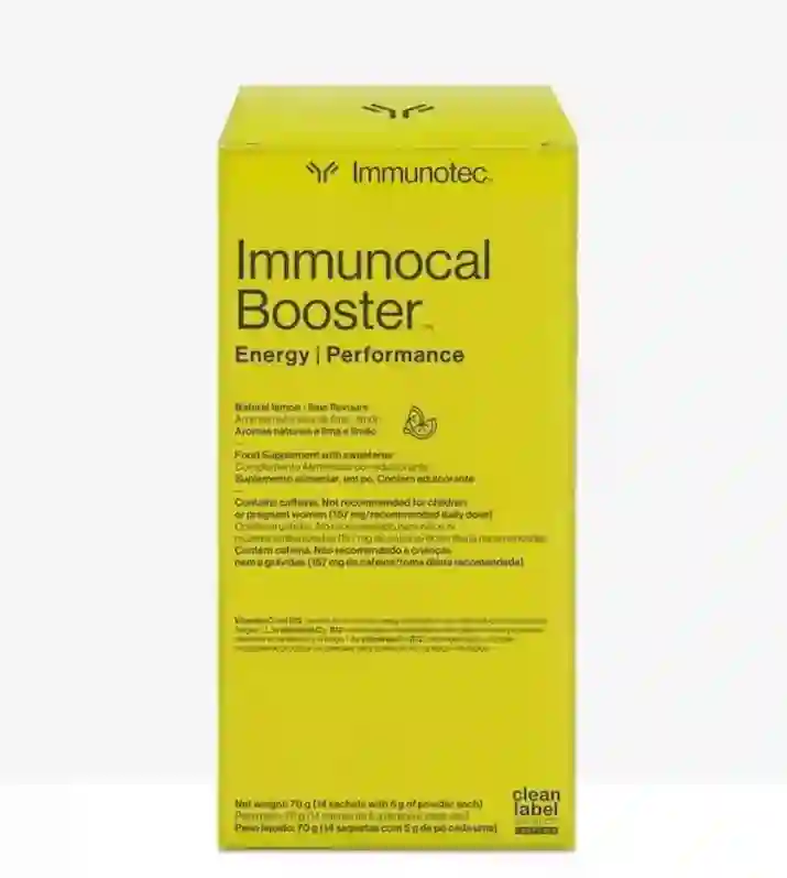 Immunocal Booster Energy Performance Lima Limón 14 envelopes