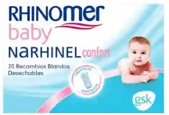 NARHINEL COMFORT ASPIRATOR SPARE 20 UNITS