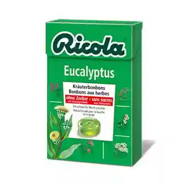 Ricola Caramelo Eucalyptus without sugar