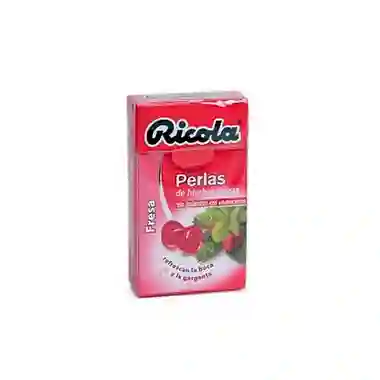 Ricola Pearls Strawberless Sugar