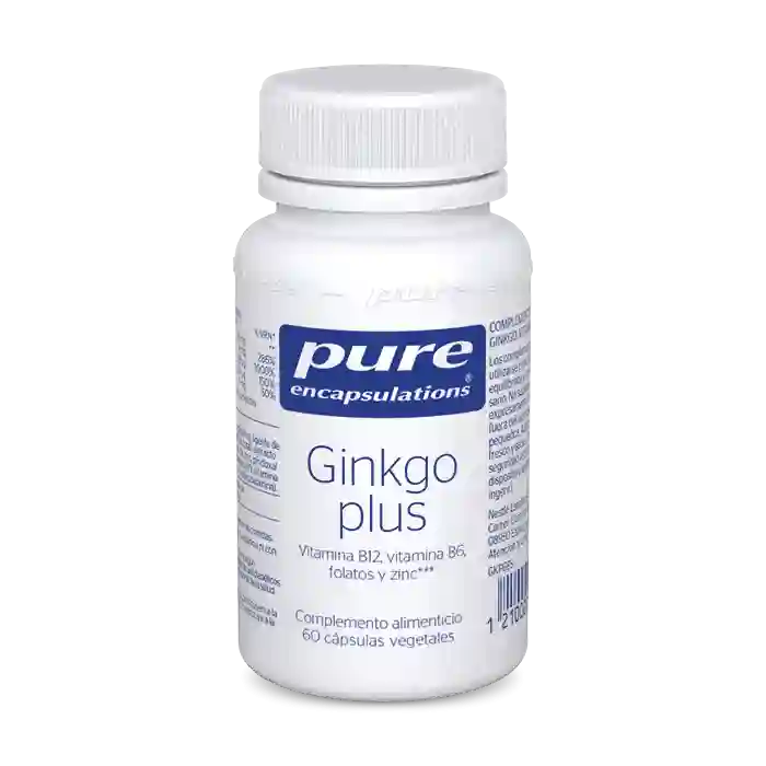 Pure encapsulations ginkgo plus 60 capsules
