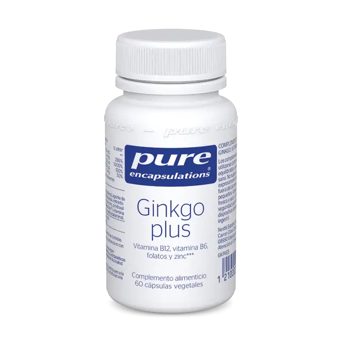 Pure encapsulations ginkgo plus 60 capsules