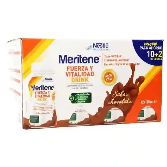 Meritene Drink Chocolate 12x125 ml