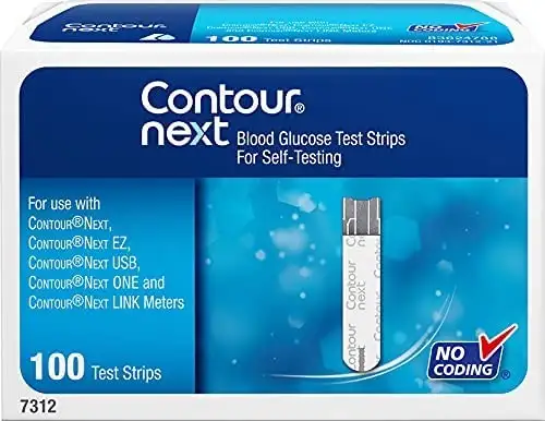 Contour Next Tiras Reactivas Glucosa 100 Unidades