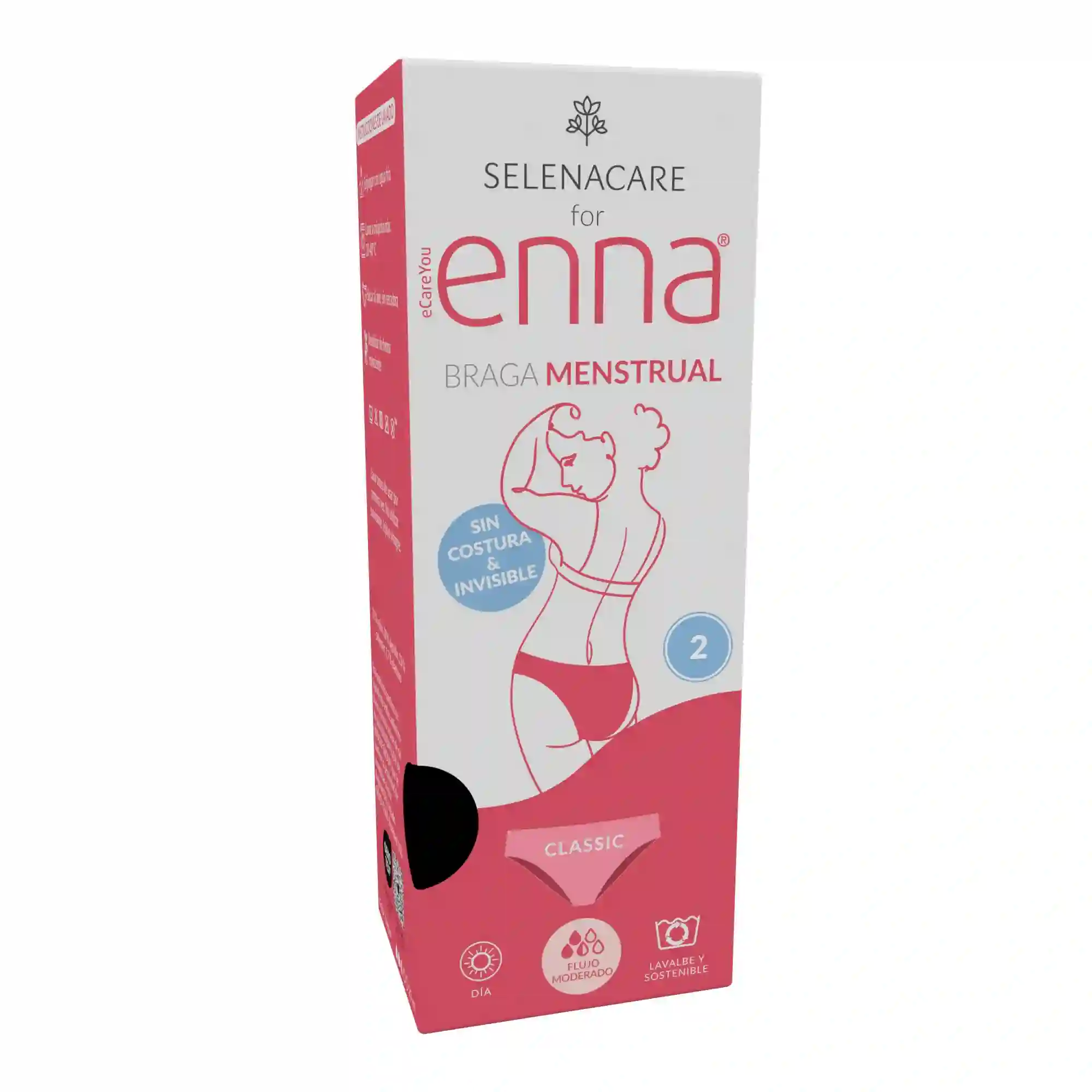 ENNA BRAGUITAS menstrual Classic F.M. Size 2