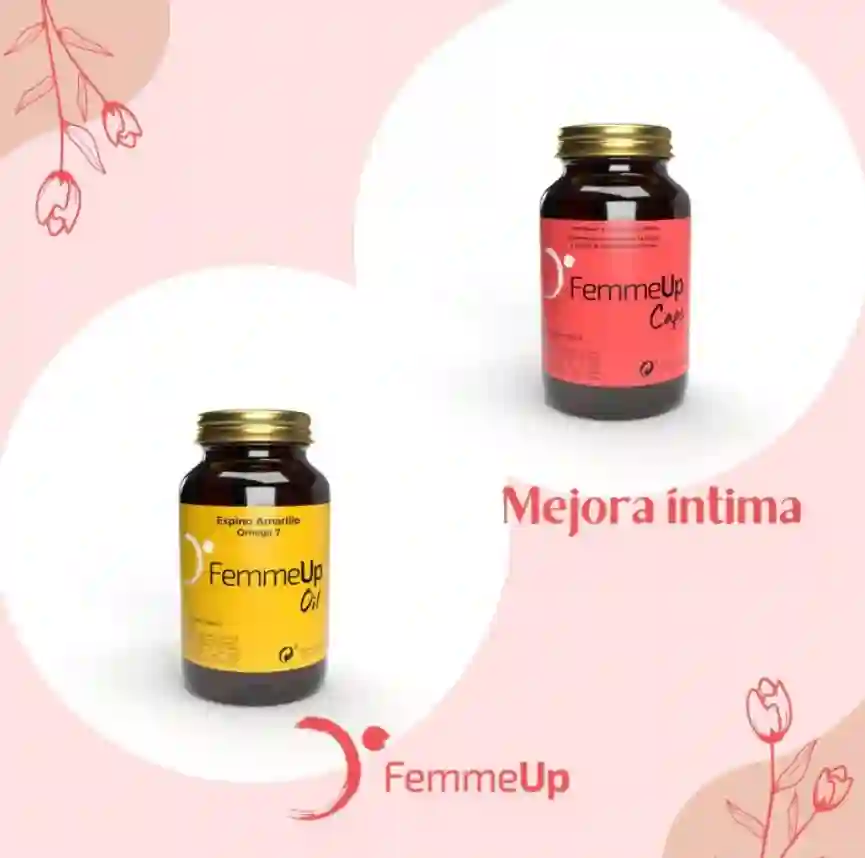 Femmeup Caps libido 120 capsules + oil 110 pearls DUPRO!