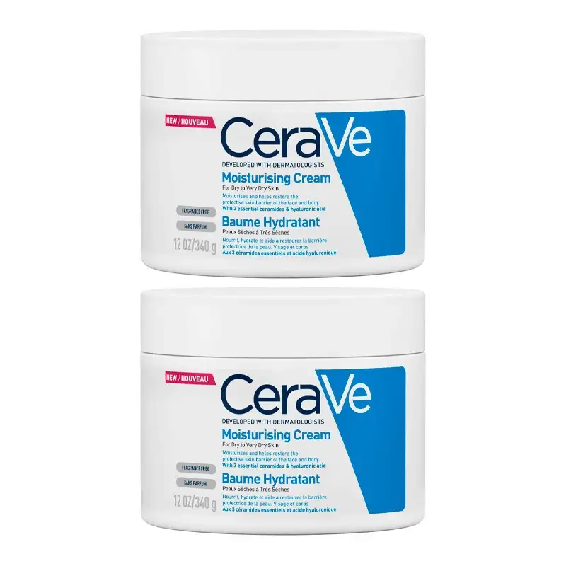 Cerave Crema Hidratante 2 x 340 g Duplo