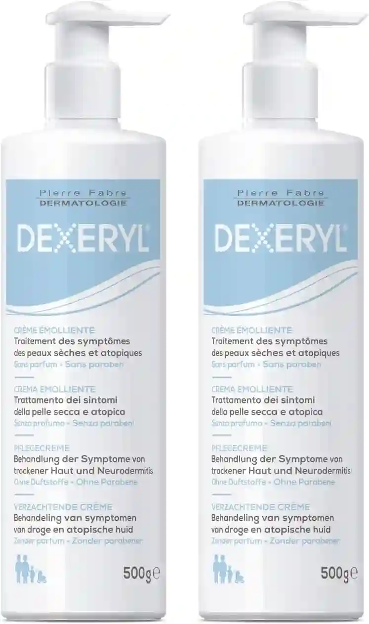 Dexeryl emollient cream DUPRO! 2x500 grams