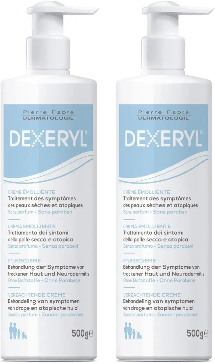 Dexeryl emollient cream DUPRO! 2x500 grams