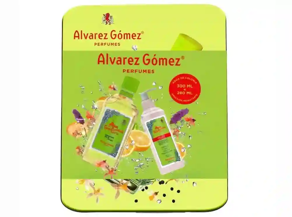 Álvarez Gómez Lata Fraiche Agua de Colonia 300 ml + Emulsión Hidratante 280 ml