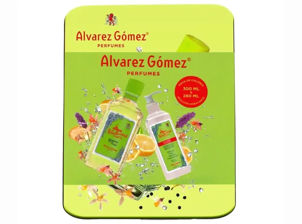 Álvarez Gómez Lata Fraiche Agua de Colonia 300 ml + Emulsión Hidratante 280 ml