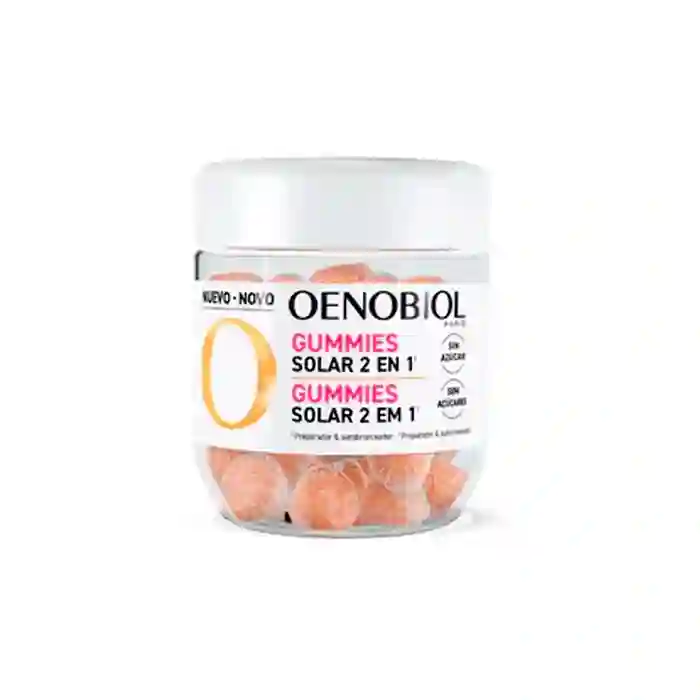Oenobiol Gummies Solar 2 in 1 60 jellyla