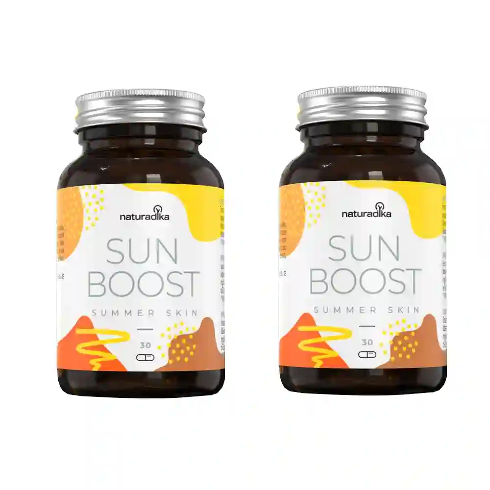 Naturadika Sun Boost Summer Skin 2x30 Cápsulas ¡Duplo!