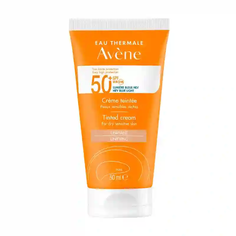 SOLAR AVENE Cream face with unifying color SPF 50 50 ml
