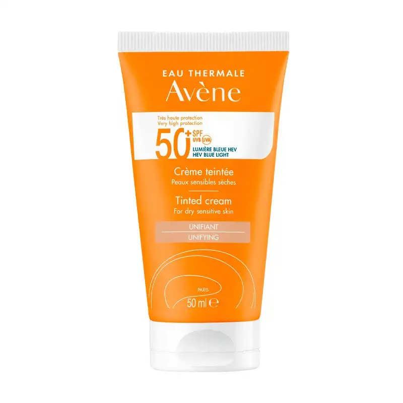SOLAR AVENE Cream face with unifying color SPF 50 50 ml