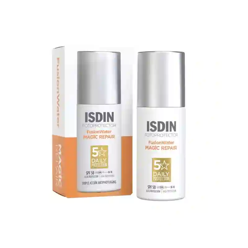 Photoprotector Isdin Fusion Water Magic Repair SPF 50 50 ml