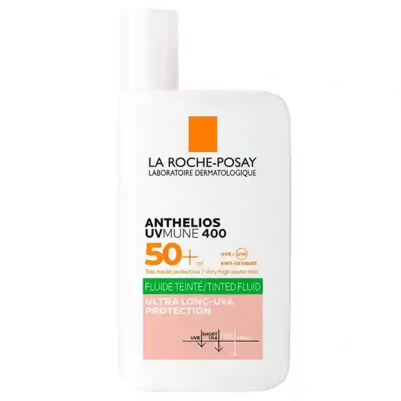 LA ROCHE POSAY ANTILIOS 400 INVISIBLE FLUID OIL CONTROL SPF50+ WITH 50 ML COLOR
