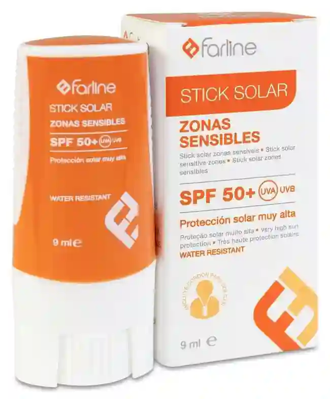 Farline Stick Solar SPF 50+ Zonas Sensibles 9 ml
