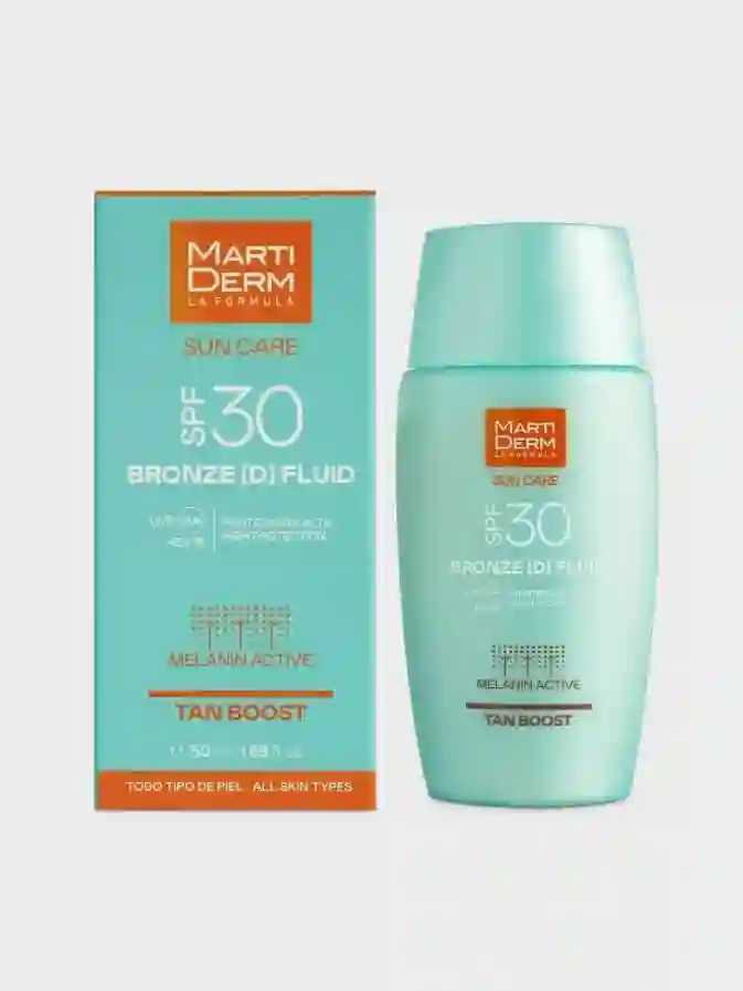 Martiderm SPF30 Crema solar bronceadora Bronze (D) Fluid 50 ml