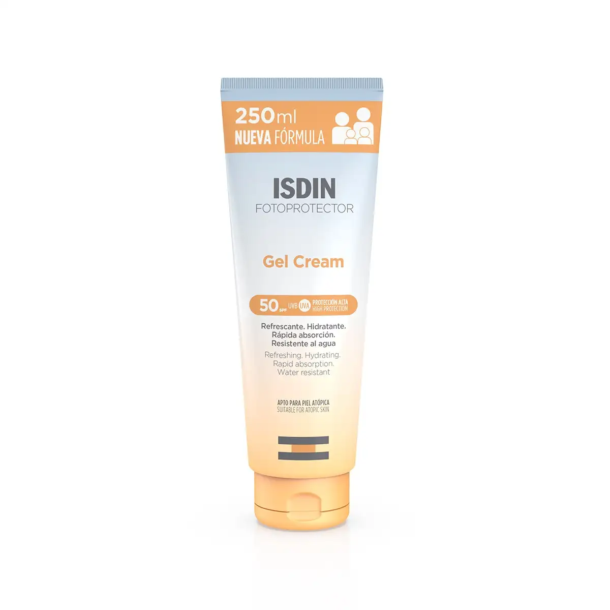 ISDIN GEL CREAM SPF 50 250 ml photoprotector