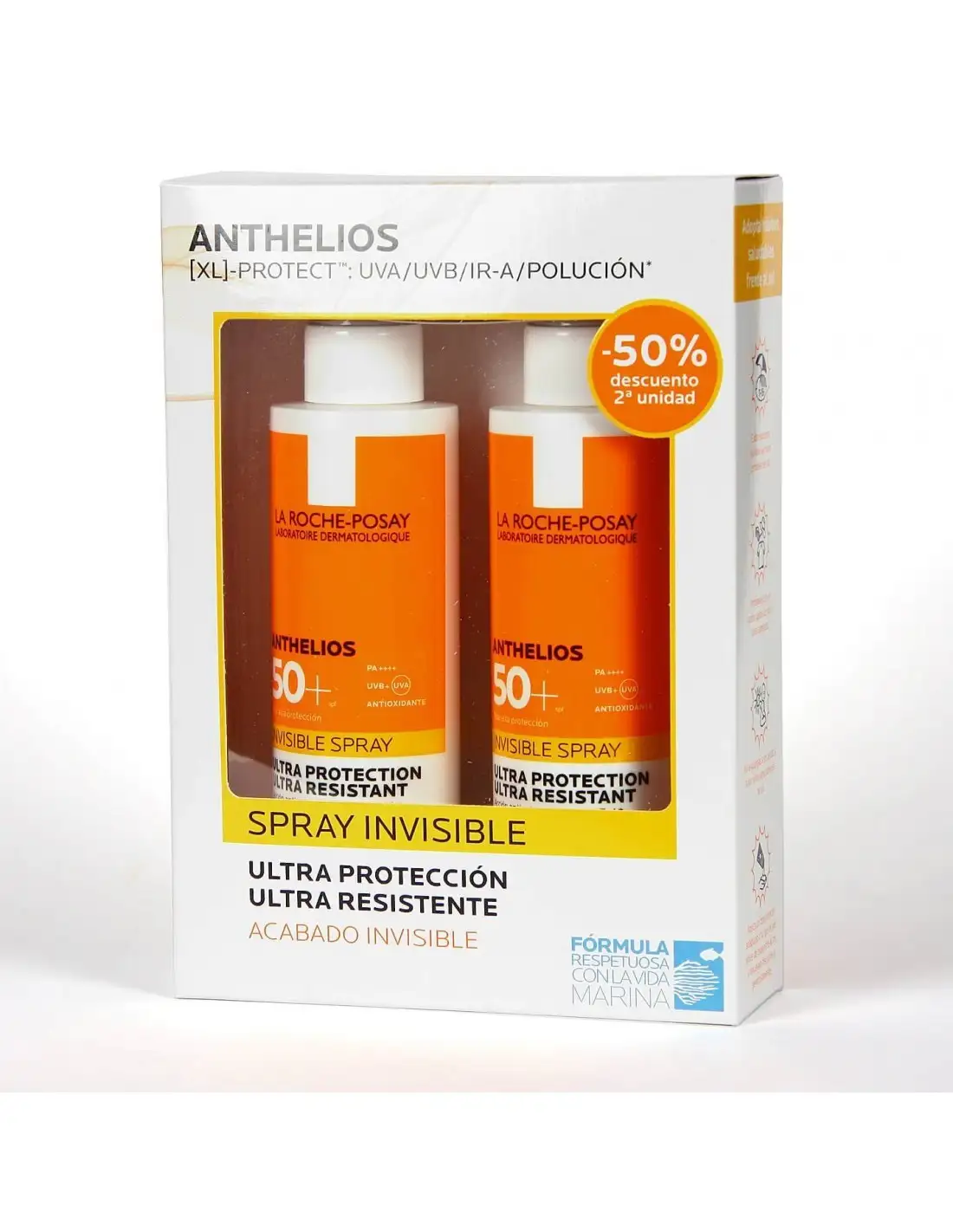 Anthelios body spray dutlo 200ml SPF50+