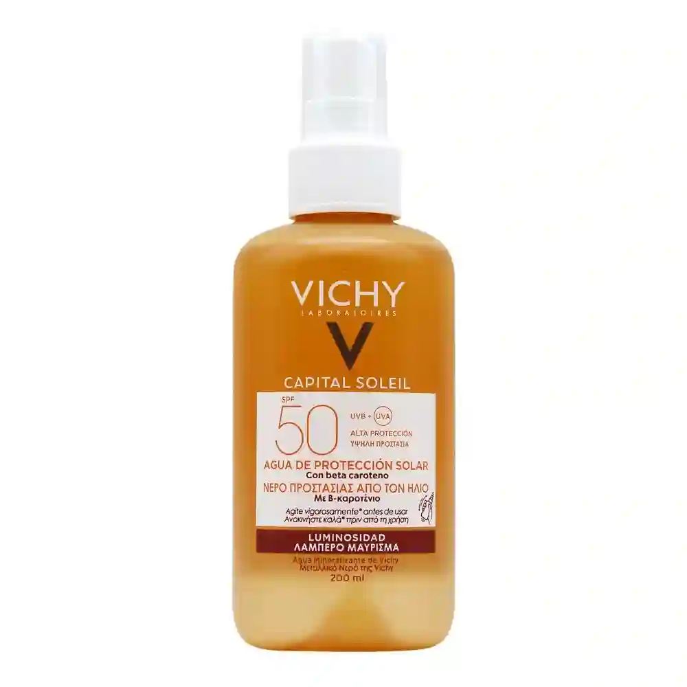 Vichy solar body SPF50+ water luminosity 200 ml