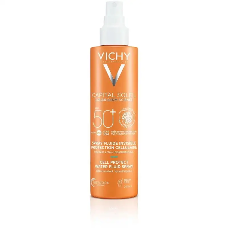 Vichy Capital Soleil Water Fluid Spray SPF50+ 200ml