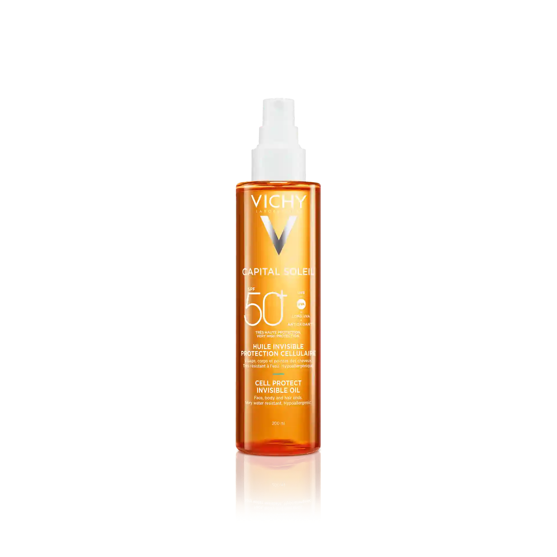 Vichy Solar Corporal SPF50+ Aceite Invisible Cell Protect 200 ml