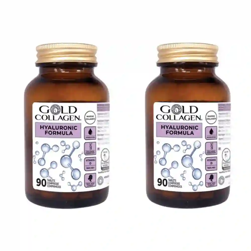 Gold Collagen Hyaluronic Formula 2x90 Capsules DUPRO!