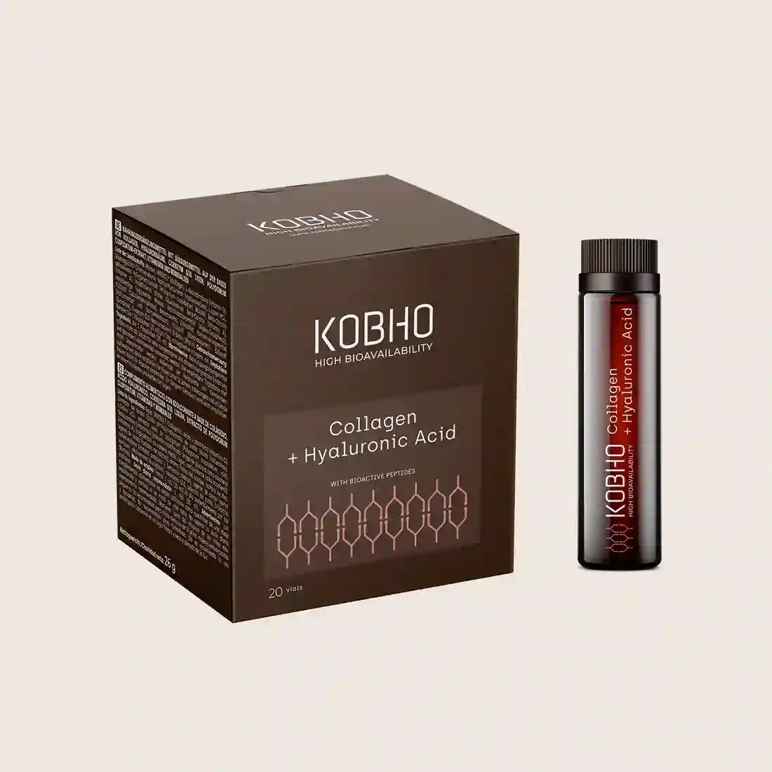 Kobho Collagen + Hyaluronic Acid 20 Vials 25 ml