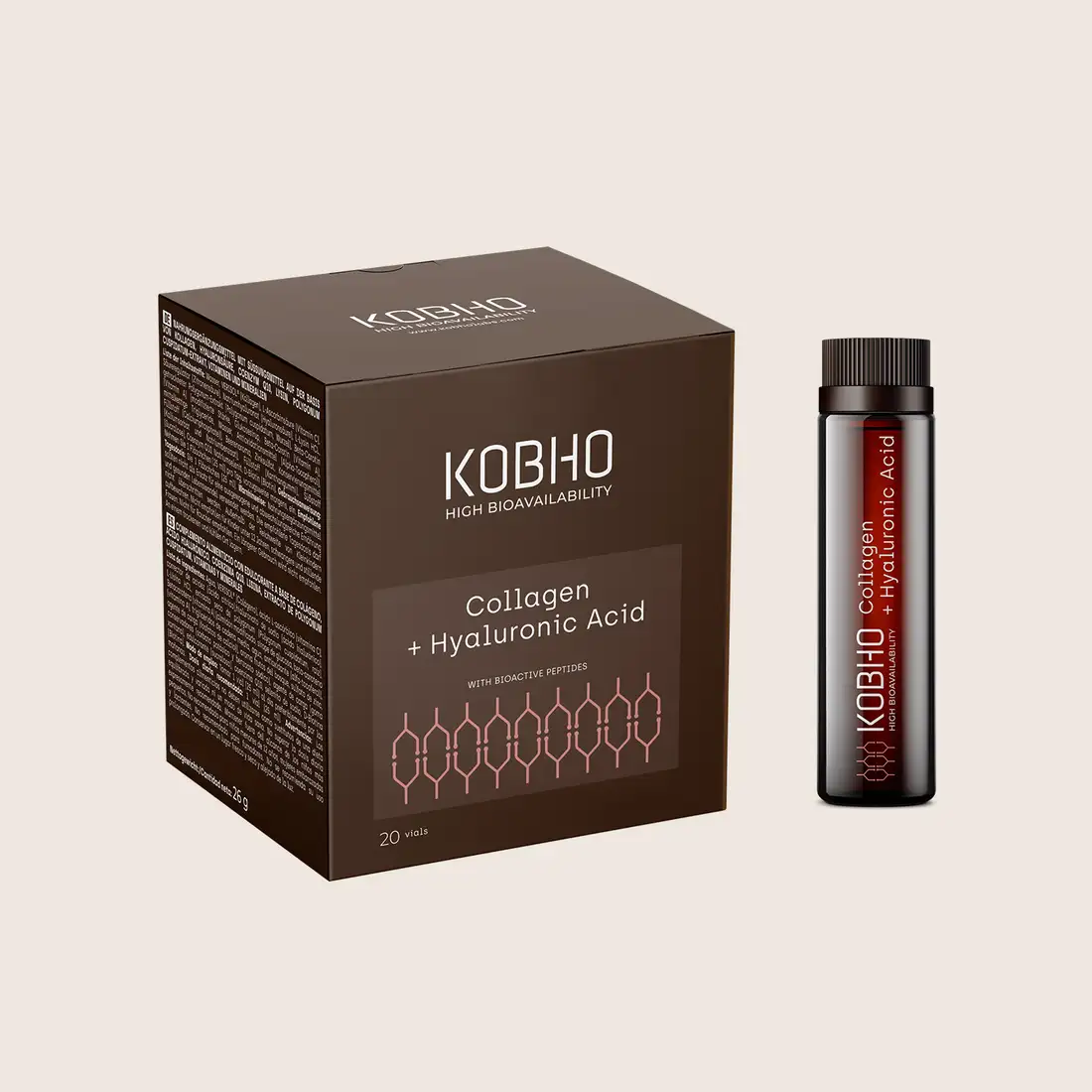 Kobho Collagen + Hyaluronic Acid 20 Vials 25 ml