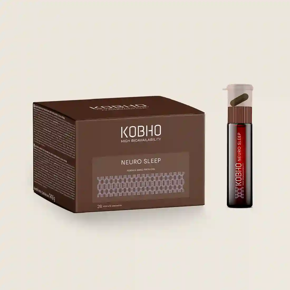 KOBHO NEURO SLEEP 28 CAPSULA + 28 VIALES