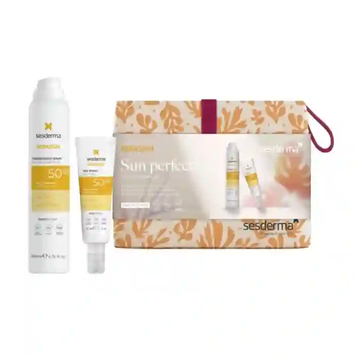 Sesderma Repaskin Tacto Seda SPF50 50ml + Aerosol Transparente SPF50+ 200ml